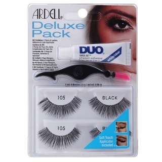 Ardell Deluxe Pack zestaw sztucznych rzęs 2 pary 105 Black