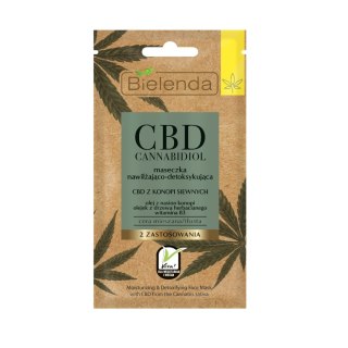 Bielenda CBD Cannabidiol maseczka nawilżająco-detoksykująca 8g