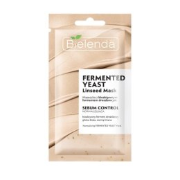 Fermented Yeast Linseed Mask normalizująca maseczka z bioaktywnym fermentem drożdżowym 8g Bielenda