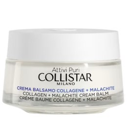 Attivi Puri Collagen + Malachite Cream Balm przeciwzmarszczkowy krem-balsam do twarzy z kolagenem i malachitem 50ml Collistar