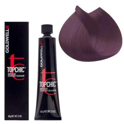 Goldwell Topchic, profesjonalna farba do włosów 5VV MAX 60ml