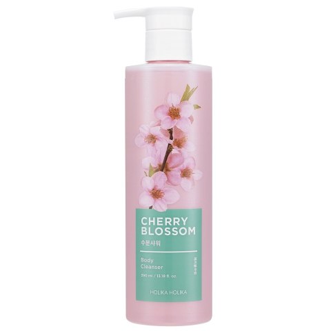 HOLIKA HOLIKA Cherry Blossom Body Cleanser kojący żel pod prysznic 390ml HOLIKA HOLIKA Cherry Blossom Body Cleanser kojący żel pod prysznic 390ml