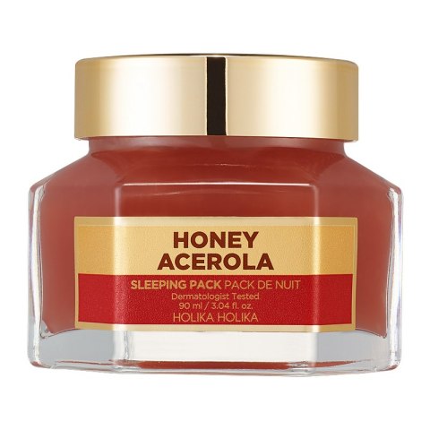 HOLIKA HOLIKA Honey Sleeping Pack całonocna maseczka z miodem i acerolą 90ml HOLIKA HOLIKA Honey Sleeping Pack całonocna maseczka z miodem i acerolą 90ml
