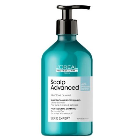 L'Oreal Professionnel Serie Expert Scalp Advanced Shampoo szampon przeciwłupieżowy 500ml L'Oreal Professionnel Serie Expert Scalp Advanced Shampoo szampon przeciwłupieżowy 500ml