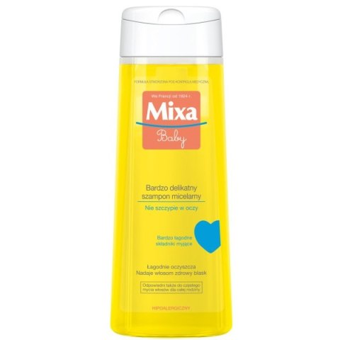 Baby bardzo delikatny szampon micelarny 300ml MIXA