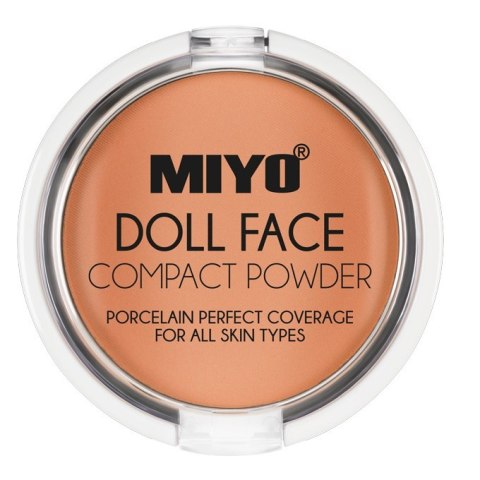 MIYO Doll Face Compact Powder puder matujący do twarzy 03 Sand 7.5g