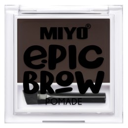 MIYO Epic Brow Pomade pomada do brwi 02 Rebelious Brown 4.5g