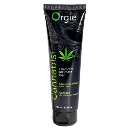 Flavored Intimate Gel Cannabis żel intymny o smaku konopi 100ml Orgie
