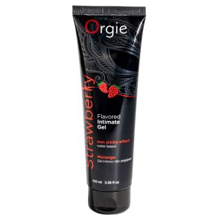 Orgie Flavored Intimate Gel Strawberry żel intymny o smaku truskawek 100ml