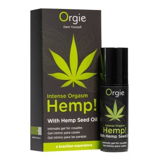 Orgie Hemp! Intense Orgasm stymulujący żel intymny 15ml