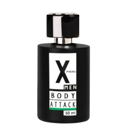 X-Phero Body Attack Green perfumy z feromonami dla mężczyzn 50ml