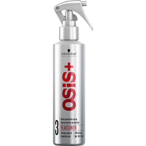 Schwarzkopf Professional Osis+ Flatliner spray chroniący przed wysoką temperaturą 200ml Schwarzkopf Professional Osis+ Flatliner spray chroniący przed wysoką temperaturą 200ml