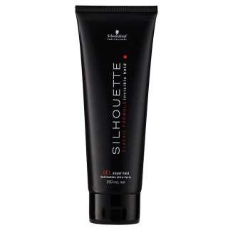 Silhouette Super Hold Gel bardzo mocny żel do włosów 250ml Schwarzkopf Professional