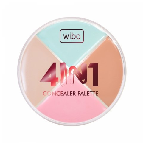 Wibo 4in1 Concealer Palette korektor do twarzy 15.5g Wibo 4in1 Concealer Palette korektor do twarzy 15.5g