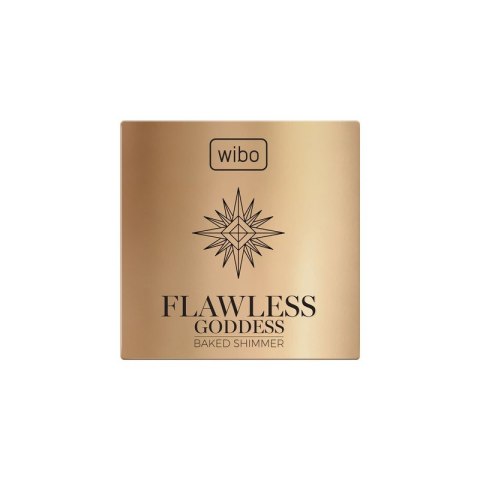 Flawless Goddess Highlighter wypiekany rozświetlacz do twarzy i ciała z lusterkiem 10g Wibo