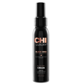 CHI Luxury Black Seed Blow Dry Cream Krem wygładzający do włosów 177ml