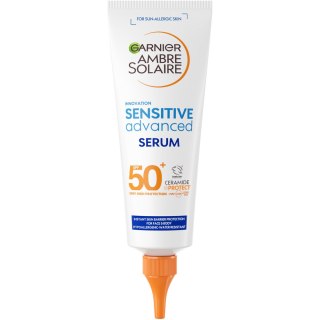 Garnier Ambre Solaire Sensitive Advanced serum do opalania ciała SPF50+ 125ml