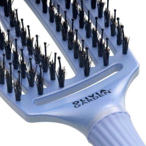 Olivia Garden Fingerbrush Pearl Blue Szczotka do rozczesywania włosów Olivia Garden Fingerbrush Pearl Blue Szczotka do rozczesywania włosów