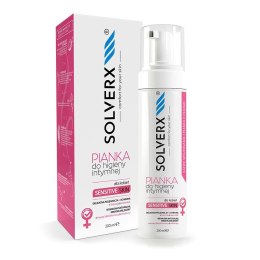 Sensitive Skin pianka do higieny intymnej dla kobiet 200ml SOLVERX