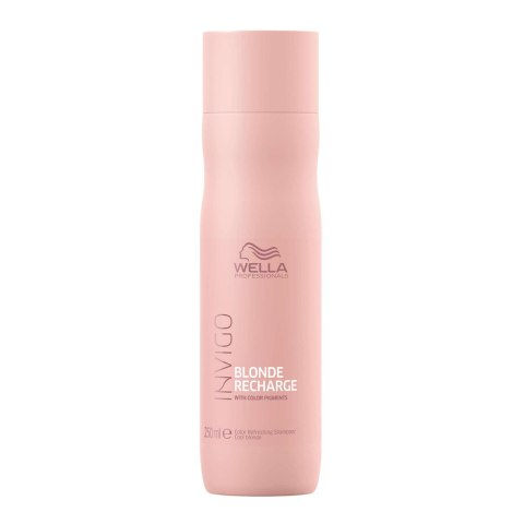 Wella Professionals Invigo Blonde Recharge Color Refreshing Shampoo odświeżający szampon z pigmentami koloru do włosów w kolorze Wella Professionals Invigo Blonde Recharge Color Refreshing Shampoo odświeżający szampon z pigmentami koloru do włosów w kolorze