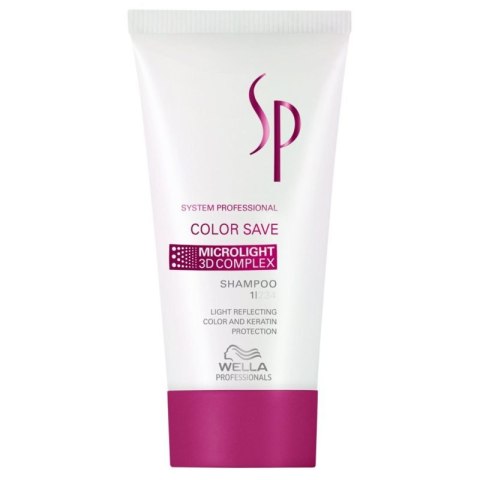 Wella Professionals SP Color Save Shampoo szampon do włosów farbowanych 30ml Wella Professionals SP Color Save Shampoo szampon do włosów farbowanych 30ml