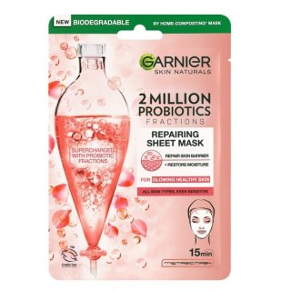 Garnier 2 Million Probiotics Fractions Repairing Sheet Mask regenerująca maska na tkaninie 22g