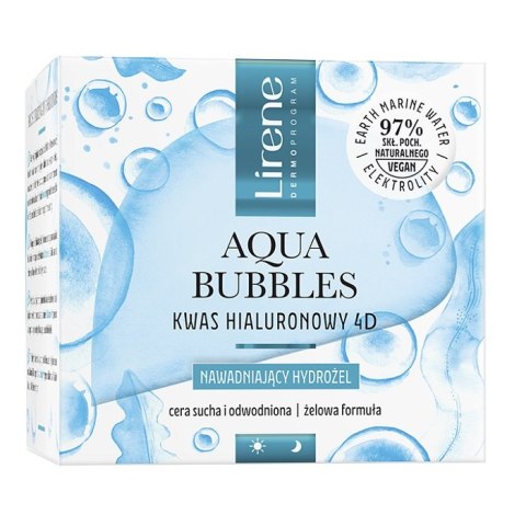 Aqua Bubbles nawadniający hydrożel 50ml Lirene Aqua Bubbles nawadniający hydrożel 50ml Lirene
