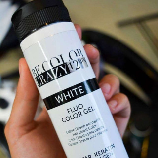 Be Color Crazy Toner w Żelu 12 minute Biały 150 ml