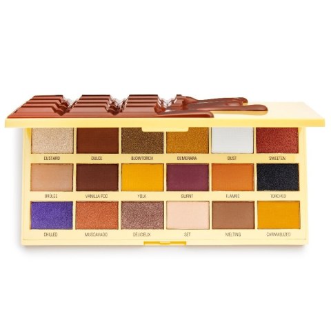 I Heart Revolution Chocolate Eyeshadow Palette paleta cieni do powiek Creme Brule 18g Makeup Revolution I Heart Revolution Chocolate Eyeshadow Palette paleta cieni do powiek Creme Brule 18g Makeup Revolution
