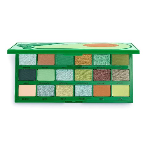 I Heart Revolution Tasty Eyeshadow Palette paleta cieni do powiek Avocado 22g Makeup Revolution I Heart Revolution Tasty Eyeshadow Palette paleta cieni do powiek Avocado 22g Makeup Revolution