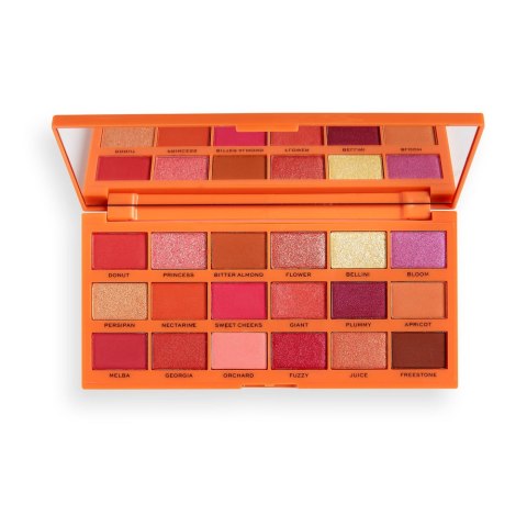 I Heart Revolution Tasty Eyeshadow Palette paleta cieni do powiek Peach 22g Makeup Revolution I Heart Revolution Tasty Eyeshadow Palette paleta cieni do powiek Peach 22g Makeup Revolution