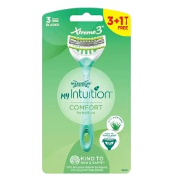 My Intuition Xtreme3 Comfort Sensitive jednorazowe maszynki do golenia dla kobiet 4szt Wilkinson