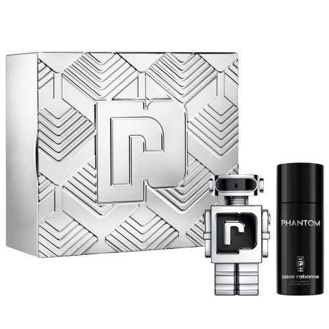 Phantom zestaw woda toaletowa spray 100ml + dezodorant spray 150ml Paco Rabanne