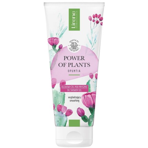 Power of Plants wygładzający olejkowy żel pod prysznic Opuncja 200ml Lirene