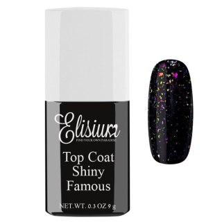 Elisium Top Coat Shiny top do lakierów hybrydowych Famous 9g