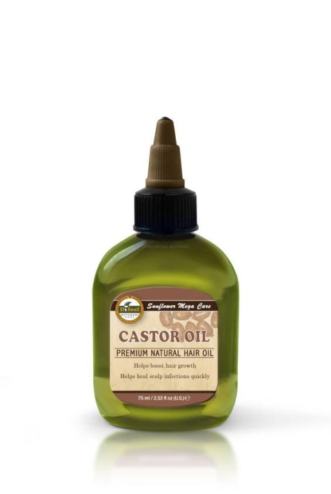 Premium Natural Hair Castor Oil olejek rycynowy do włosów 75ml Difeel