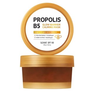 Propolis B5 Glow Barrier Calming Mask kojąca maseczka do twarzy 100g Some By Mi