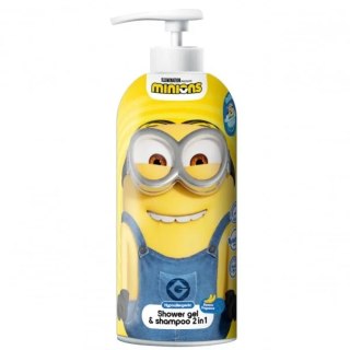 Minionki Żel pod prysznic i szampon 2w1 Banan 1000ml