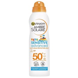 Ambre Solaire Kids Sensitive Advanced spray ochronny dla dzieci SPF50+ 200ml Garnier