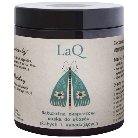Ekspresowa maska do włosów wzmacniająco-odżywcza 8w1 250ml LaQ Ekspresowa maska do włosów wzmacniająco-odżywcza 8w1 250ml LaQ