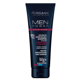Men Power naturalny wzmacniający szampon do włosów Zagęszczenie i Odbudowa 250ml 4organic