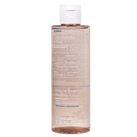 Pomegranate Pore Refining Toner tonik zwężający pory 200ml Korres Pomegranate Pore Refining Toner tonik zwężający pory 200ml Korres