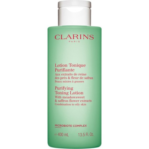 Purifying Toning Lotion tonik oczyszczający do skóry tłustej i mieszanej 400ml Clarins