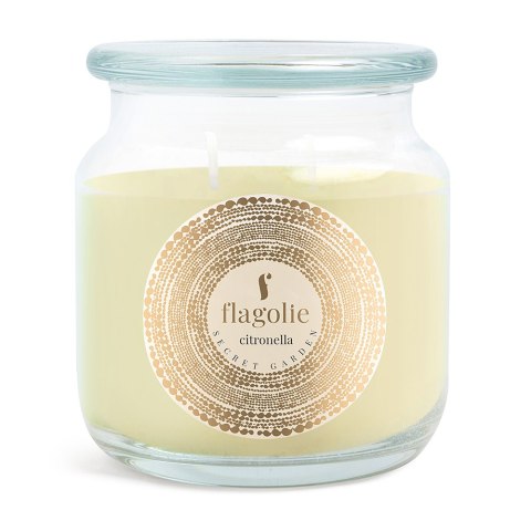 Secret Garden świeca zapachowa Citronella 400g Flagolie Secret Garden świeca zapachowa Citronella 400g Flagolie
