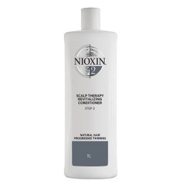 System 2 Scalp Therapy Revitalising Conditioner odżywka do włosów naturalnych znacznie przerzedzonych 1000ml NIOXIN