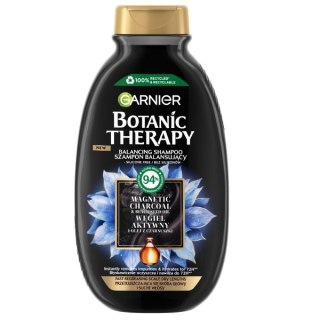 Garnier Botanic Therapy szampon balansujący do przetłuszczających się włosów i suchej skóry głowy Węgiel Aktywny i Olej z Czarnuszki 400