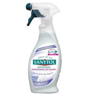 SANYTOL Dezodorant dezynfekujący do tkanin w sprayu 500ml