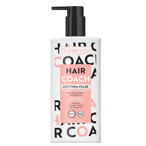 Hair Coach odbudowująca odżywka-filler do włosów suchych i puszących się 250ml Bielenda Hair Coach odbudowująca odżywka-filler do włosów suchych i puszących się 250ml Bielenda