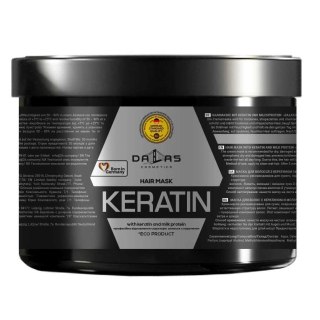 Dalas Keratin maska do włosów suchych i zniszczonych 500g